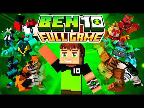 Minecraft x BEN 10 DLC - Full Gameplay Playthrough (Full Game)