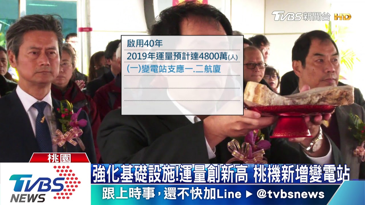 強化基礎設施！運量創新高　桃機新增變電站