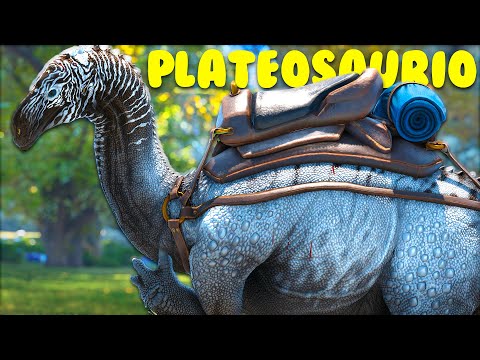 COMO TAMEAR PLATEOSAURIO Y TODAS SUS HABILIDADES - ARK Faye's Menagerie MOD