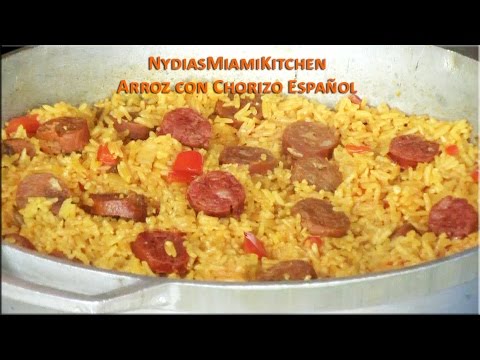 Arroz con Chorizo Español