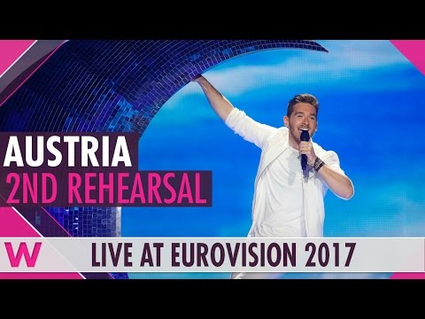 Second rehearsal: Nathan Trent “Running On Air” (Austria) Eurovision 2017 | wiwibloggs