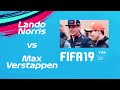 Lando Norris vs Max Verstappen in FIFA 19 Highlights