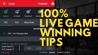 New Bet Tips To Win Live football games, every minute/every hour & everyday,#sportybet #bet9ija #win