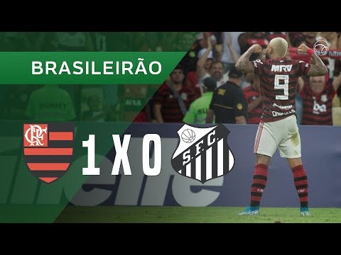 Flamengo 1-0 Santos (Campeonato Brasileiro 2019) (...