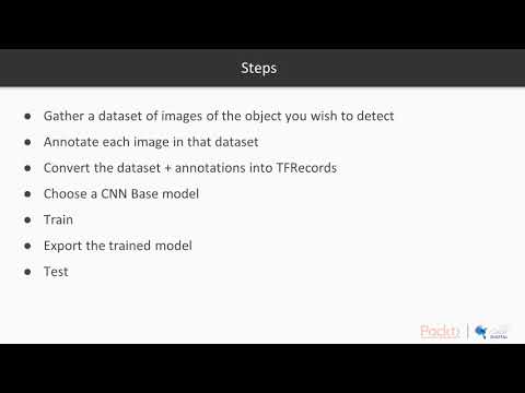 Hands On Machine Learning with OpenCV 4 Using the TensorFlow Object Detection API | packtpub com