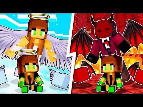 FAMÍLIA DO BEM VS FAMÍLIA DO MAL NO MINECRAFT!