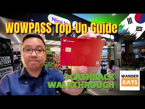 Vlog: My WOWPASS 🇰🇷 Experience: Top-Up, T-Money and Cashback Tips
