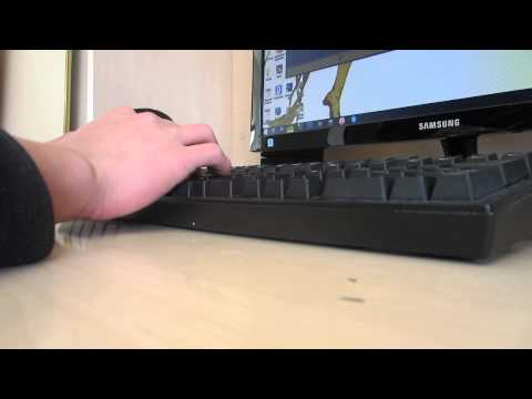 Cherry MX Brown Typing (bottoming out)