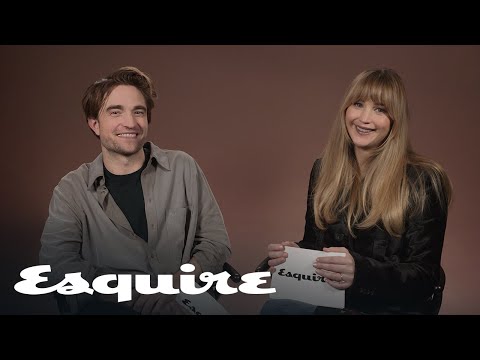 Robert Pattinson Tells Jennifer Lawrence He’s Never Seen Her Movies | Inquiring Minds | Esquire