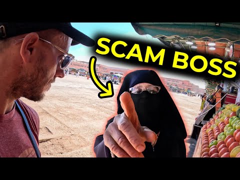 5 Hours Dodging Scammers in Morocco
