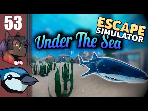 Let's Play Escape Simulator Co-op Part 53 - Under The Sea