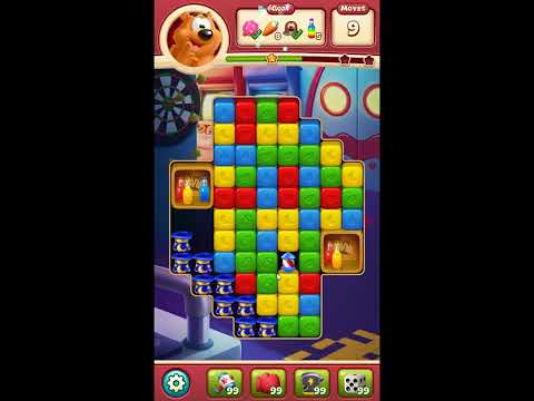 Toon Blast Level 6439 - NO BOOSTERS 🐻🐺🐱 | SKILLGAMING ✔️