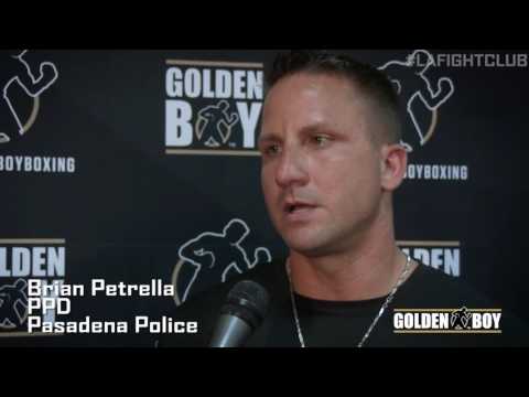 LA Fight Club July 1st Media Workout - LAPD vs NYPD