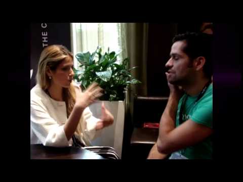 Maria-Elena Kyriakou chats with escXtra at the London Eurovision Party