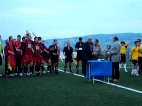 PREMIAZIONE CAMPODIPIETRA CALCIO VITTORIA IN COPPA"REGINA DI II CATEGORIA"