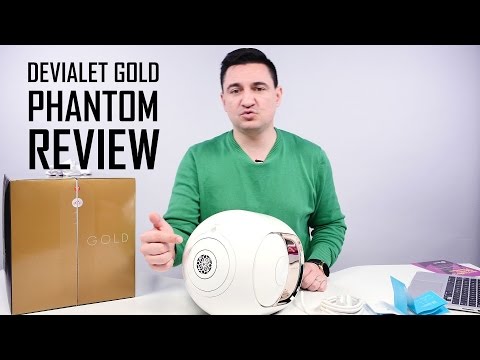UNBOXING & REVIEW - Devialet Gold Phantom - Cea mai puternică și mai scumpă boxă wireless