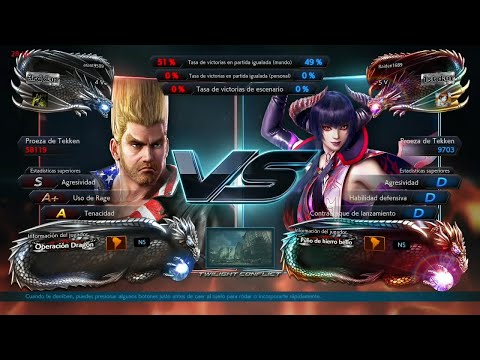33_5 Paul vs Eliza - Tekken 7 ( Uchiha x24 ) Sin Grafica
