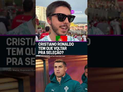 UNS QUEREM, OUTROS NÃO! 😳 Cristiano Ronaldo deve ou não voltar para a Seleção Portuguesa? #shorts