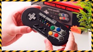 Беспроводной геймпад для Nintendo SNES HORI Fighting Commander Wireless (Nintendo SNES)