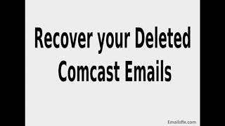 How To Delete & Retrieve My Comcast Email Account & Its Emails
