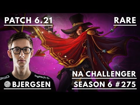275. TSM Bjergsen - Twisted Fate vs Ryze - Mid - November 1st, 2016 - season 6 - Patch 6.21