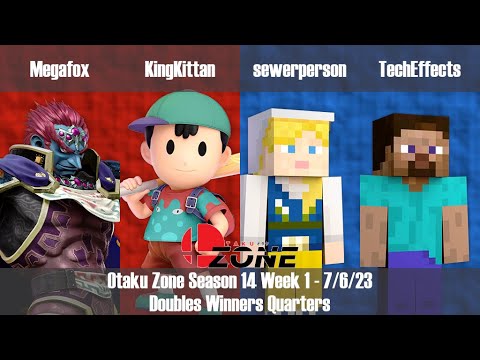 OZone14W1 - DWQ - Megafox & KingKittan vs sewerperson & TechEffects