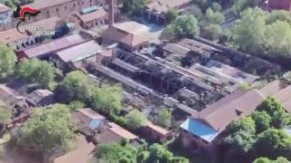 Sgombero alla Staveco: i carabinieri denunciano 12 persone trovate nell'ex caserma abbandonata