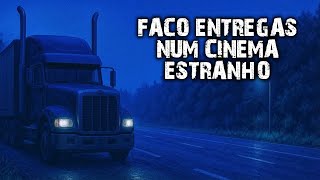 Entrego caixas em um CINEMA ESTRANHO!