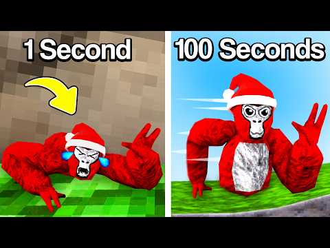 Gorilla Tag But My Speed INCREASES Every Second..