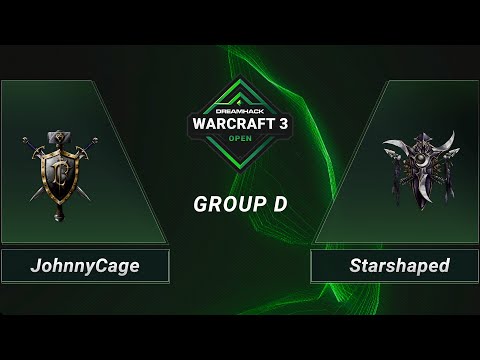 WC3 - JohnnyCage vs. Starshaped - Group D - DreamHack WarCraft 3 Open Winter 2021 - EU