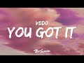 VEDO - You Got It (Lyrics) 