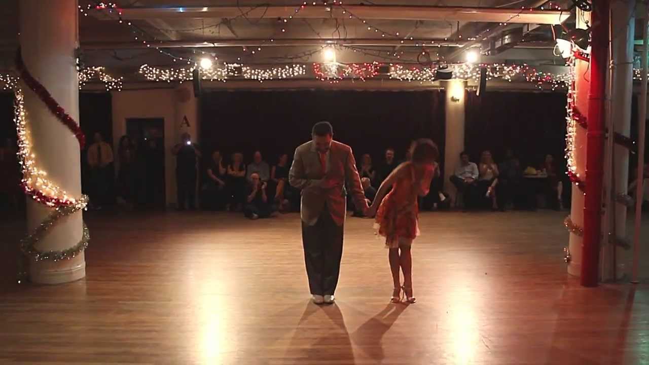 Gustavo Benzecry Sabá & María Olivera en la "All Night Milonga", New York City, Diciembre 2013