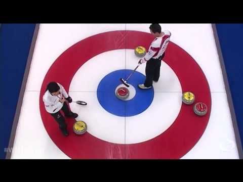 CURLING: WMDCC 2013 Group A RUS vs CAN - HIGHLIGHTS