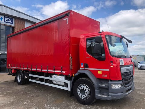 DAF LF260 18-TONNE *EURO 6* CURTAINSIDER 2017 - LN17 VWH