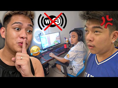 PUTULAN NG WIFI ANG BG HOUSE!! *PRANK* | Away-away na!
