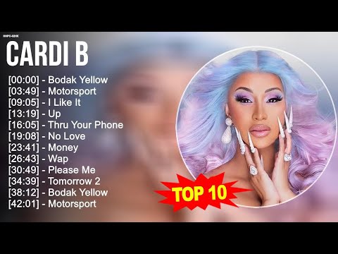 c.a.r.d.i b Greatest Hits ~ Top 100 Artists To Listen in 2022 & 2023