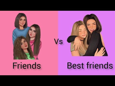 Friends vs Best friends | dress 👗 , footwear 👠 , poses 😁,  tattoos , hairs 😜