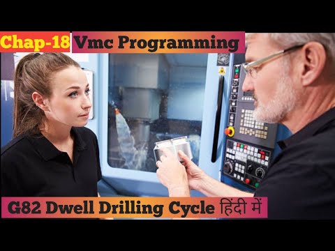 G82 Dwell Drilling Cycle  #g82  #vmcprogramming