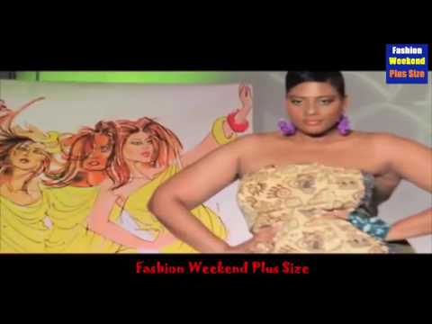 Fashion Weekend Plus Size 2017/ Big Size women's,Plus Size Ladies On The Runway