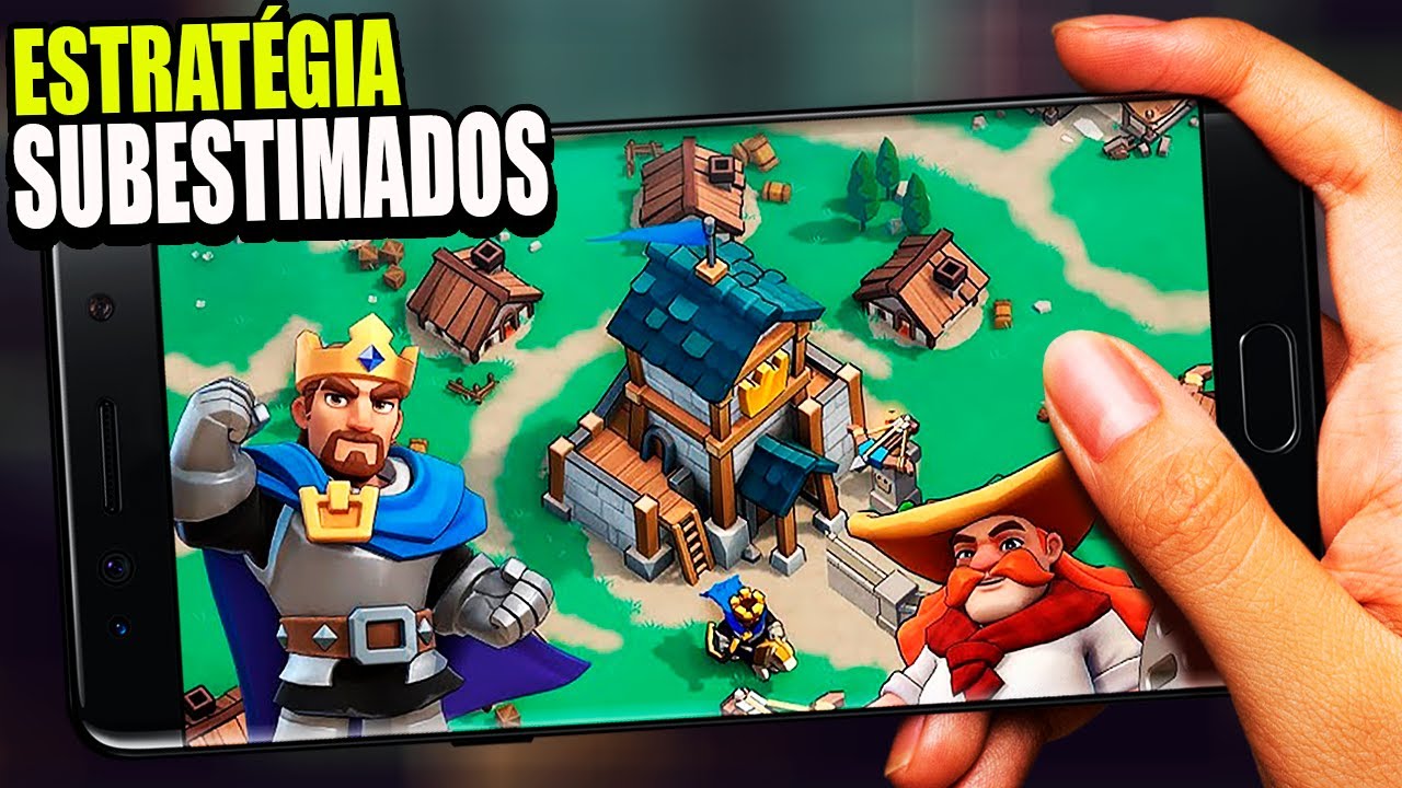 OS 20 MELHORES JOGOS DE ESTRATÉGIA SUBESTIMADOS DA PLAYSTORE 2025