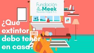 ¿Sabes si tienes el extintor correcto en casa