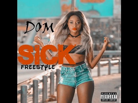 DOM - SICK FREESTYLE (LYRIC VIDEO) Kenyan Female Rapper