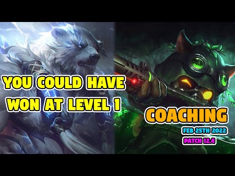 Enemy top is trolling and here's why - Masters Top Coaching Bronze Volibear Top