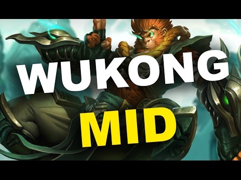WUKONG MID IS BROKEN!  Ranked Diamond Wukong Mid Full Game Commentary - Season 6 - League of Legends