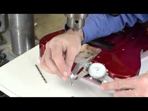 Installing Guitar Neck Threaded Inserts and Titanium Screws