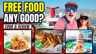 Carnival Panorama Free Food - Full Tour & Review!