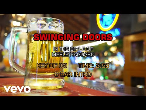 Merle Haggard - Swinging Doors (Karaoke)