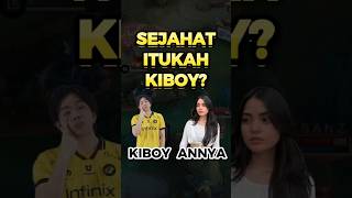SEJAHAT INIKAH KIBOY KE ANNYA??!  #mobilelegends#onic #kiboy #onickiboy #anya #mpl #shorts