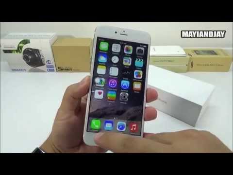 Goophone i6 Plus 5 5'   Aluminum   iPhone 6 Plus Clone Gold   Unboxing!
