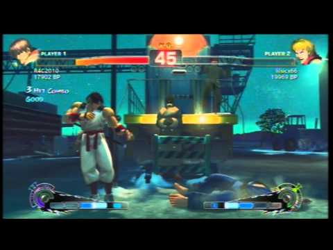 SSF4 [A vs A]: R4C2010(#5 Guy) vs lilsicx66(#13 Ken) Ep.232